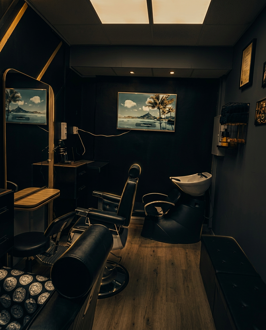 Herreklipp og skinfade utført hos ART Barbershop i Lillestrøm — bilde 4 av 6