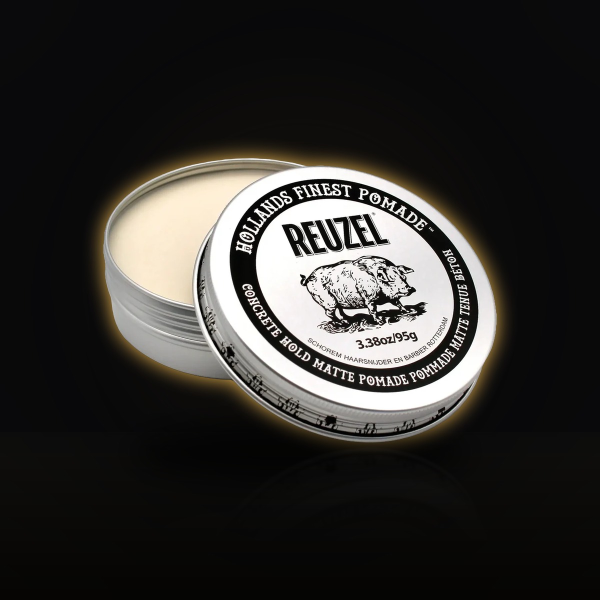 Reuzel Concrete Hold Matte Pomade — hårprodukt hos ART Barbershop Lillestrøm
